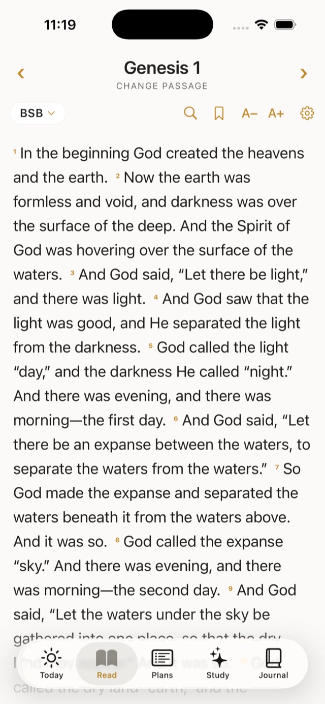 Lantern — Bible reader
